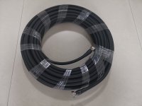 (imagen para) Cable coaxial helicoidal 50-12 (1∕2') de 20 metros con conector L29 DIN+DIN
