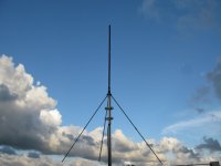 (imagen para) Cuarto de longitud de onda Nueva antena GP 87-108MHZ -50Watt con cable de 15 metros