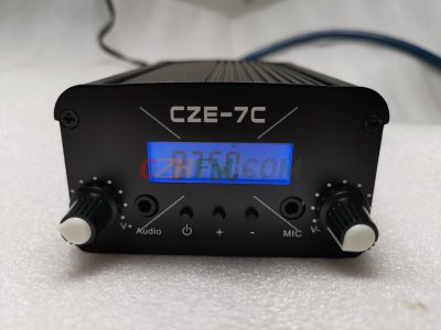 (imagen para) Transmisor de transmisión de 7 vatios PLL FM estéreo [CZE-7C]