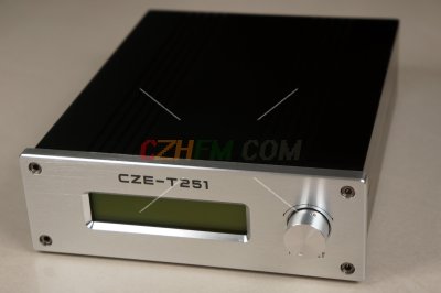 (imagen para) 0-25Watt Professional FM Transmitter [CZH-T251] with Power supply, Antenna Kits