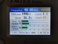 (image for) 2000W FM Radio Transmitter [FMT5.0-2000H]